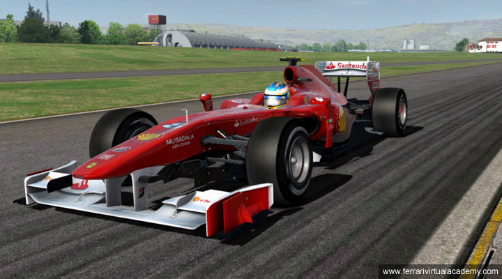  and Felipe Massa's F10 in the official racing game from Ferrari.