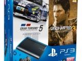 Click to enlarge PlayStation3 Super Slim 500 GB - Bundle mit Gran Turismo 5: Academy Edition und Uncharted 3 PlayStation3 Super Slim 500 GB - Bundle mit Gran Turismo 5: Academy Edition und Uncharted 3